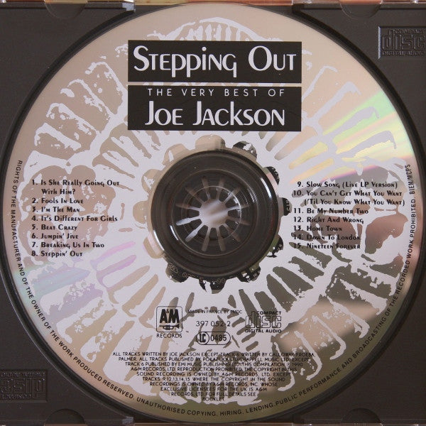 Joe Jackson - Stepping Out - The Very Best Of Joe Jackson (CD) - Discords.nl