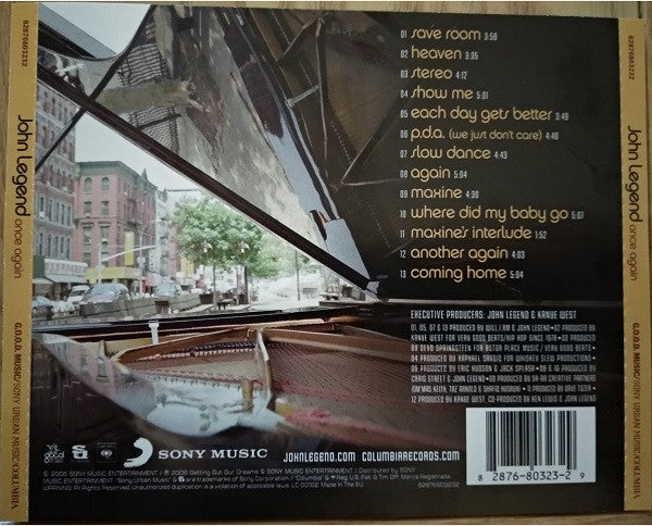 John Legend - Once Again (CD Tweedehands) - Discords.nl