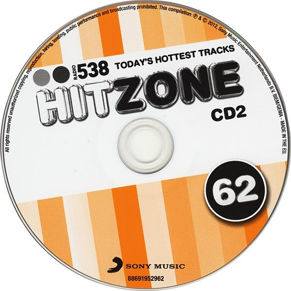 Various - Radio 538 Hitzone 62 (CD Tweedehands) - Discords.nl