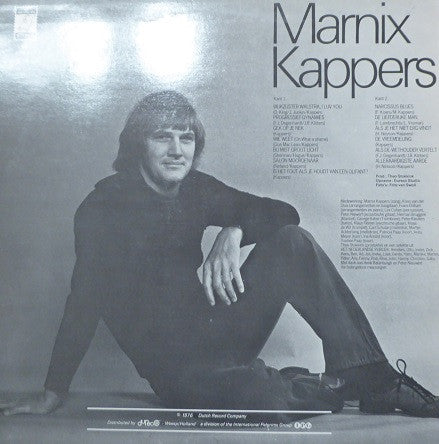 Marnix Kappers - Als Je Het Niet Erg Vindt (LP Tweedehands) - Discords.nl