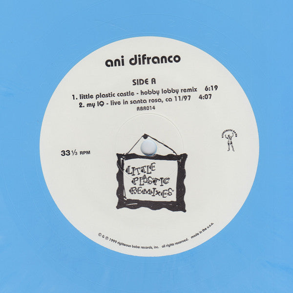 Ani DiFranco - Little Plastic Remixes (LP Tweedehands) - Discords.nl