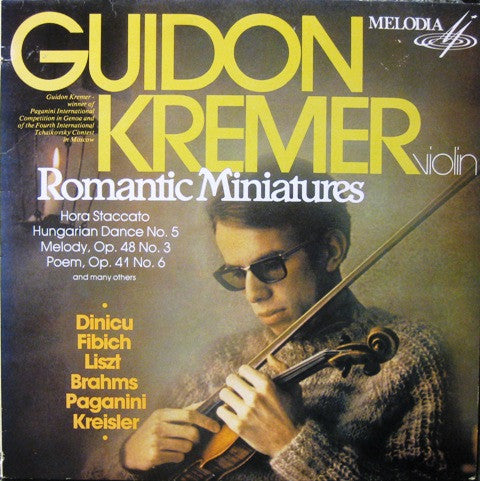 Gidon Kremer - Romantic Miniatures (LP Tweedehands) - Discords.nl