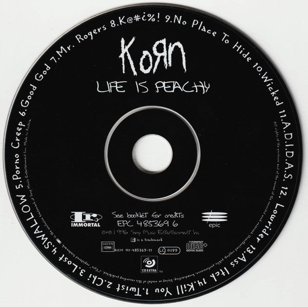 Korn - Life Is Peachy (CD Tweedehands) - Discords.nl