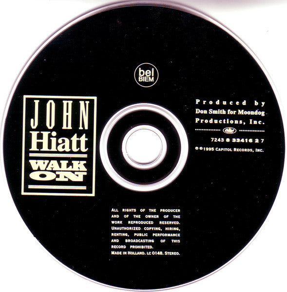 John Hiatt - Walk On (CD Tweedehands) - Discords.nl