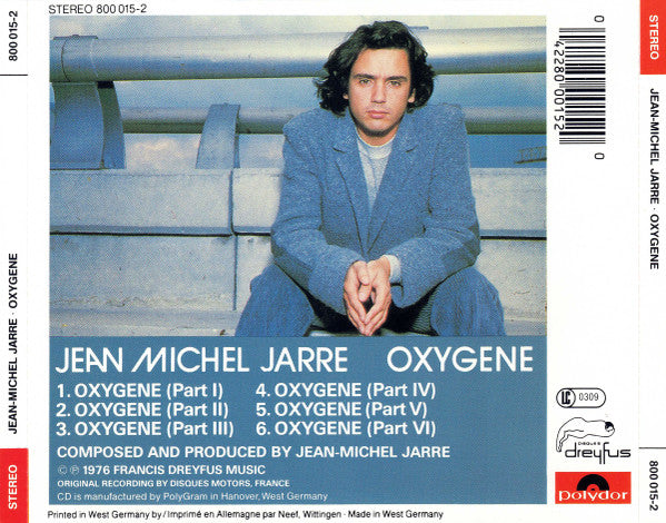 Jean-Michel Jarre - Oxygene (CD Tweedehands) - Discords.nl