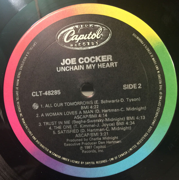 Joe Cocker - Unchain My Heart (LP Tweedehands) - Discords.nl