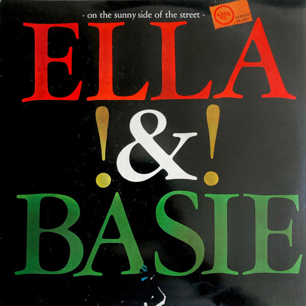 Ella Fitzgerald !&! Count Basie Orchestra - On The Sunny Side Of The Street  (LP Tweedehands) - Discords.nl