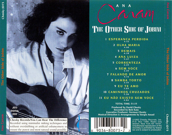 Ana Caram - The Other Side Of Jobim (CD Tweedehands) - Discords.nl