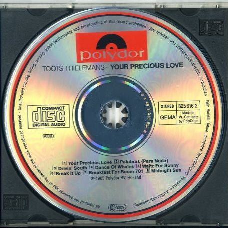 Toots Thielemans - Your Precious Love (CD Tweedehands) - Discords.nl