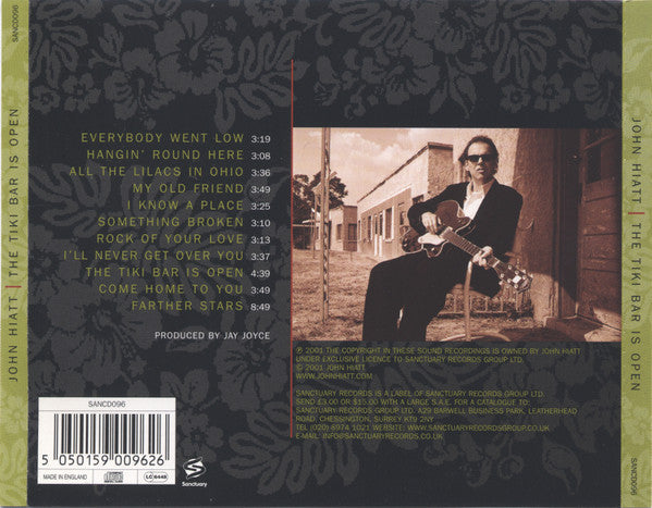 John Hiatt - The Tiki Bar Is Open (CD Tweedehands) - Discords.nl