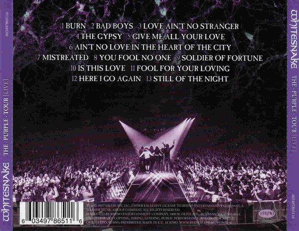 Whitesnake - The Purple Tour [Live] (CD) - Discords.nl