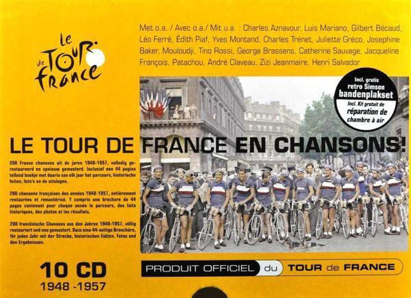 Various Artists - Le tour de France en chansons (10 CD) (CD) - Discords.nl