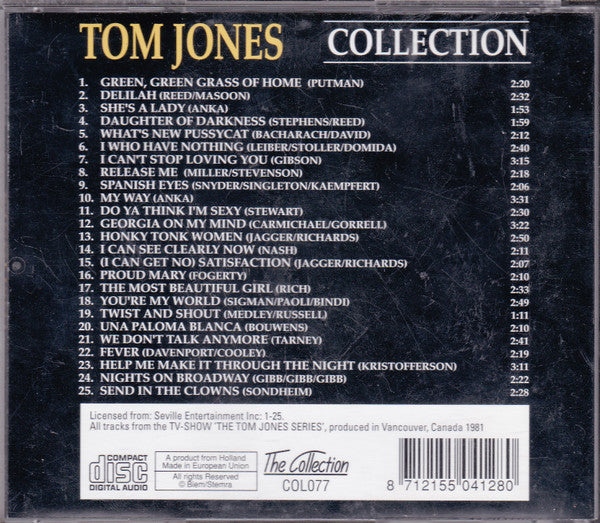 Tom Jones - Collection (CD) - Discords.nl