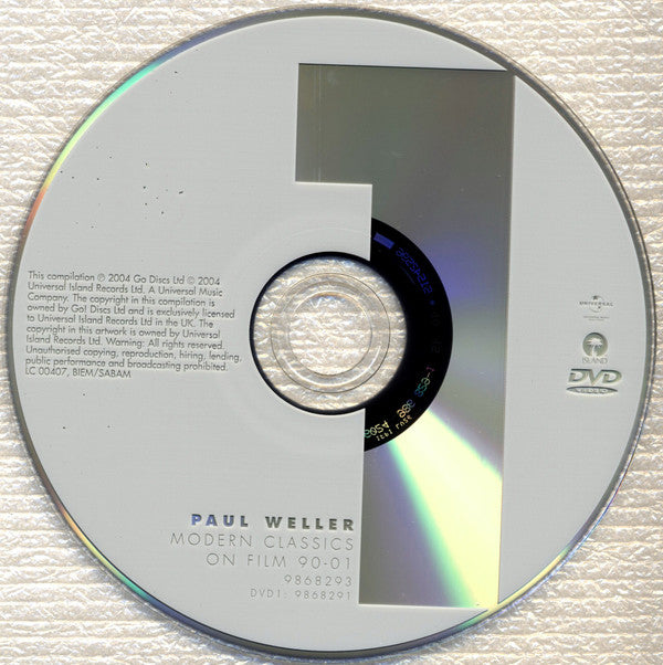 Paul Weller - Modern Classics On Film 90-01 (DVD's Tweedehands) - Discords.nl