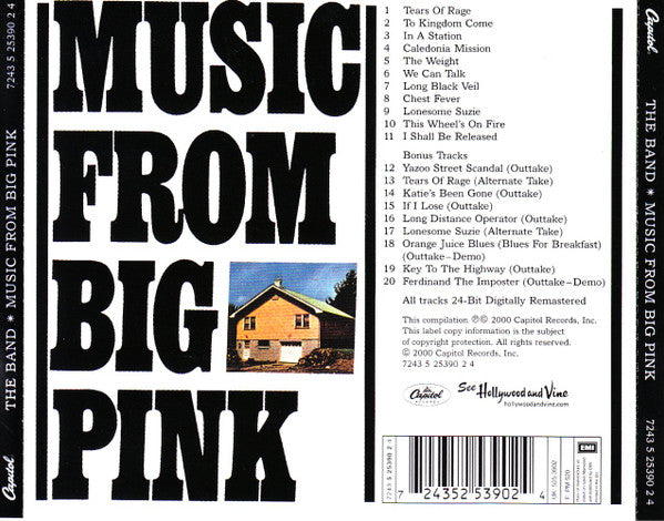 Band, The - Music From Big Pink (CD) - Discords.nl