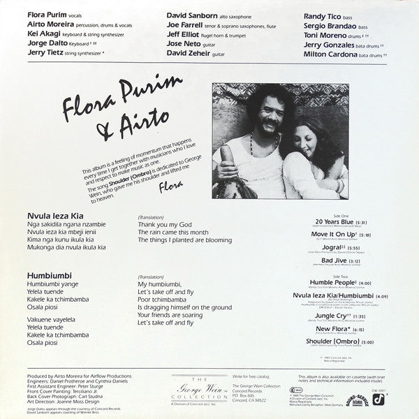 Flora Purim & Airto Moreira - Humble People (LP Tweedehands) - Discords.nl