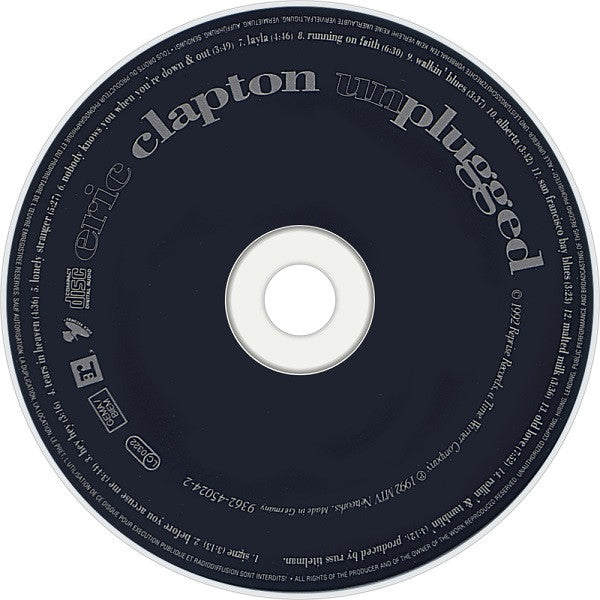 Eric Clapton - Unplugged (CD Tweedehands) - Discords.nl