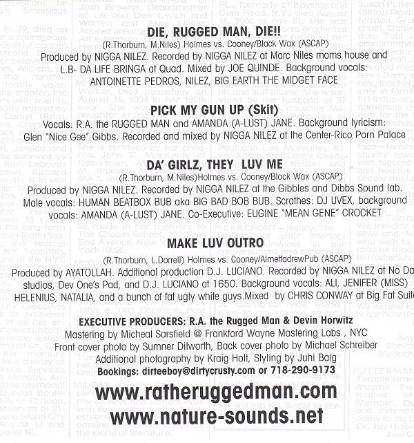R.A. The Rugged Man - Die, Rugged Man, Die (CD Tweedehands) - Discords.nl