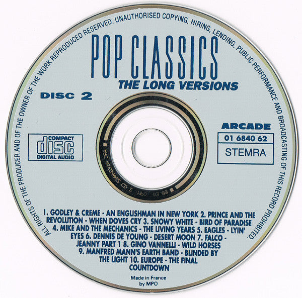 Various - Pop Classics - The Long Versions 3 (CD Tweedehands) - Discords.nl