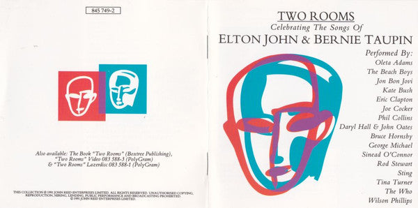 Various - Two Rooms - Celebrating The Songs Of Elton John & Bernie Taupin (CD Tweedehands) - Discords.nl