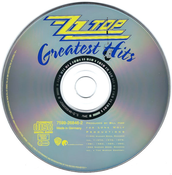 ZZ Top - Greatest Hits (CD Tweedehands) - Discords.nl