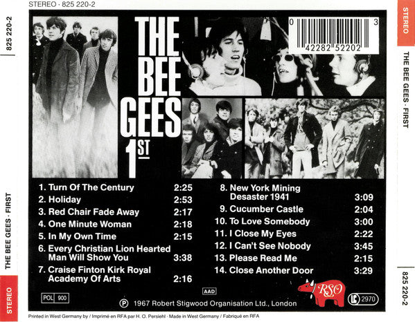 Bee Gees - Bee Gees' 1st (CD) - Discords.nl