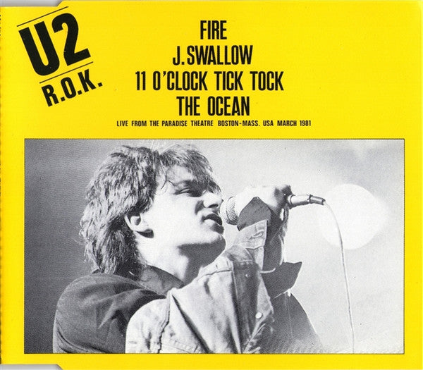 U2 - R.O.K. (Fire) (CD Tweedehands) - Discords.nl