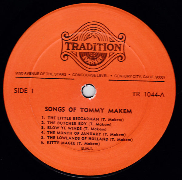 Tommy Makem - Songs Of Tommy Makem (LP Tweedehands) - Discords.nl