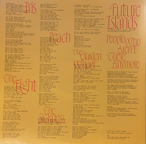 Future Islands - People Who Aren't There Anymore (LP) - Discords.nl