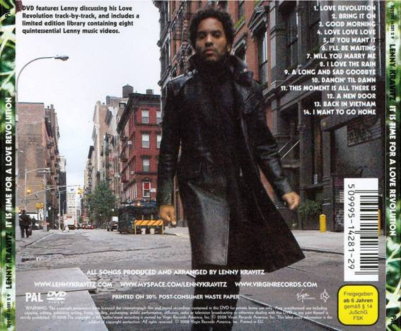 Lenny Kravitz - It Is Time For A Love Revolution (CD) - Discords.nl