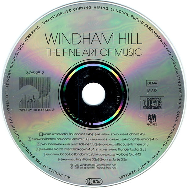 Various - Windham Hill 'The Fine Art Of Music' (CD Tweedehands) - Discords.nl