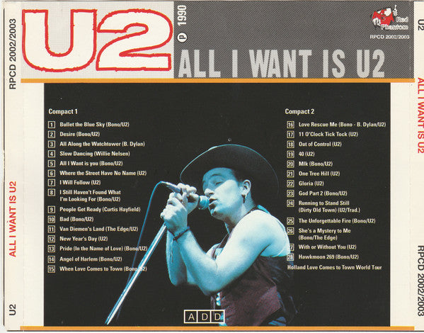 U2 - All I Want Is U2 (CD Tweedehands) - Discords.nl