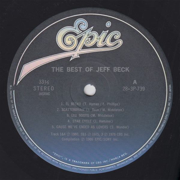Jeff Beck - The Best Of Jeff Beck (LP Tweedehands) - Discords.nl