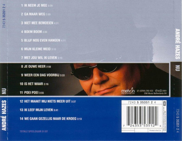 André Hazes - Nu (CD) - Discords.nl