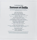 Camille Saint-Saëns - Elena Obraztsova • Placido Domingo • Renato Bruson • Robert Lloyd (4), Chœur De L'Orchestre De Paris • Orchestre De Paris • Daniel Barenboim - Samson Et Dalila (LP Tweedehands) - Discords.nl