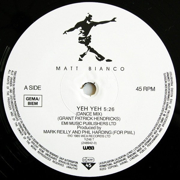 Matt Bianco - Yeh Yeh (12-inch) - Discords.nl