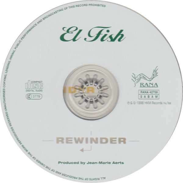 El Fish - Rewinder (CD Tweedehands) - Discords.nl