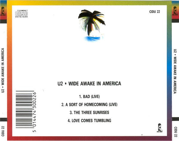 U2 - Wide Awake In America (CD Tweedehands) - Discords.nl