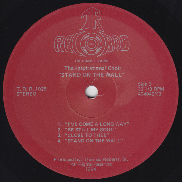 Inspirational Choir Of The First Nazarene Baptist Church Camden, New Jersey, The - Stand On The Wall (LP Tweedehands) - Discords.nl