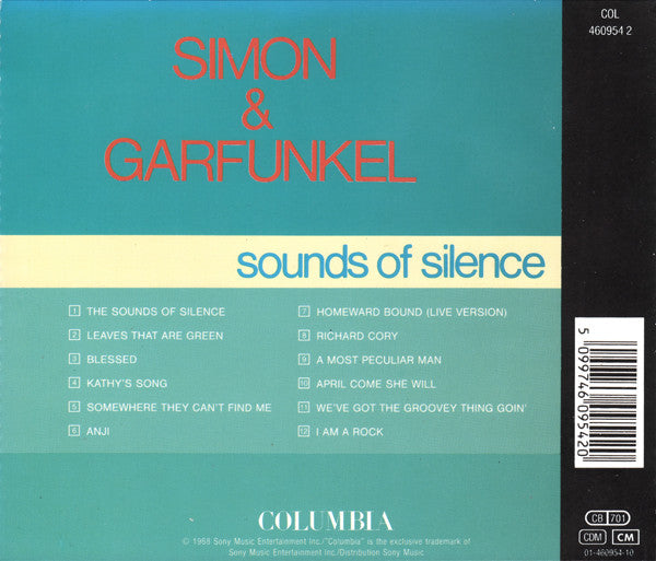 Simon & Garfunkel - Sounds Of Silence (CD) - Discords.nl