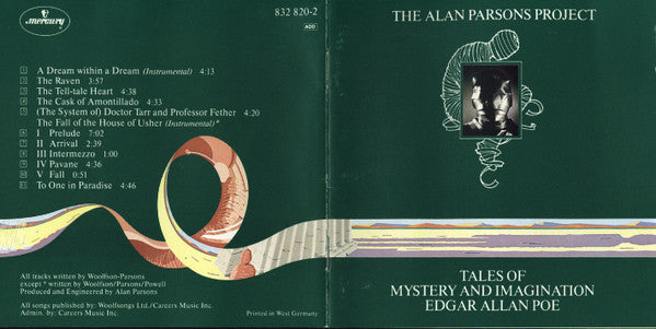 Alan Parsons Project, The - Tales Of Mystery And Imagination (CD) - Discords.nl