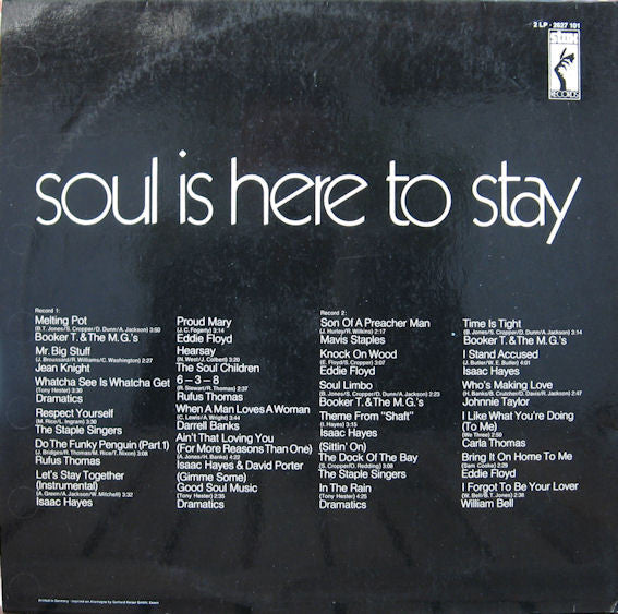 Various - Soul Is Here To Stay (LP Tweedehands) - Discords.nl