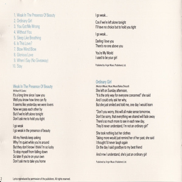 Alison Moyet - Raindancing (CD Tweedehands) - Discords.nl