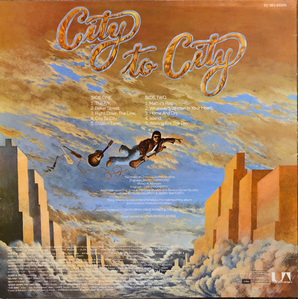 Gerry Rafferty - City To City (LP Tweedehands) - Discords.nl