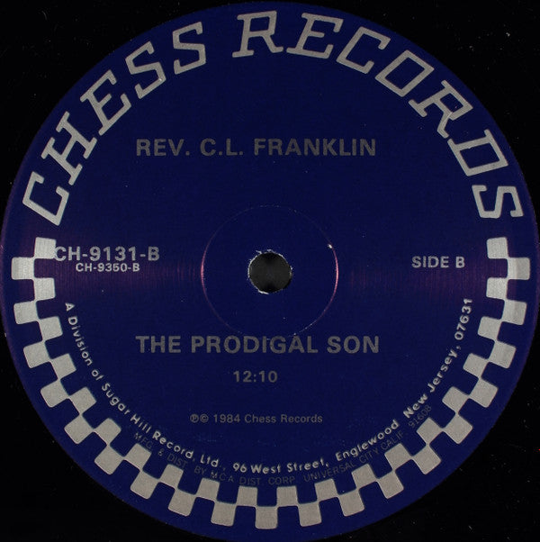 Reverend C.L. Franklin - The Prodigal Son (LP Tweedehands) - Discords.nl