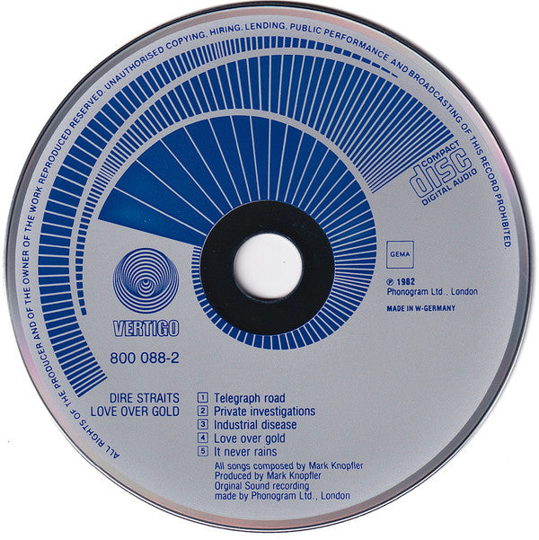 Dire Straits - Love Over Gold (CD Tweedehands) - Discords.nl