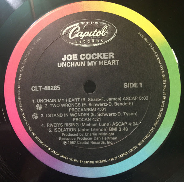Joe Cocker - Unchain My Heart (LP Tweedehands) - Discords.nl