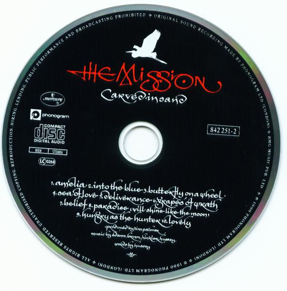 Mission, The - Carved In Sand (CD Tweedehands) - Discords.nl