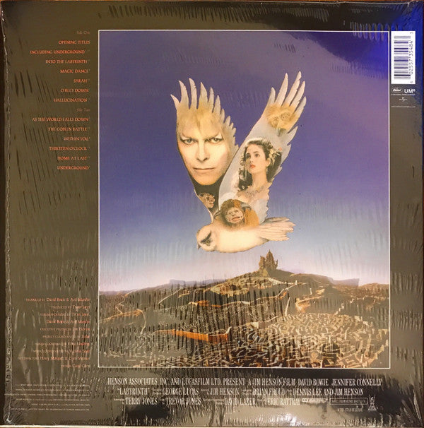 David Bowie, Trevor Jones - Labyrinth (From The Original Soundtrack Of The Jim Henson Film) (LP) - Discords.nl