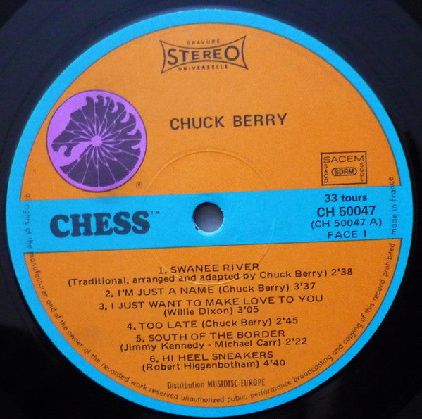 Chuck Berry - Chuck Berry (LP Tweedehands) - Discords.nl